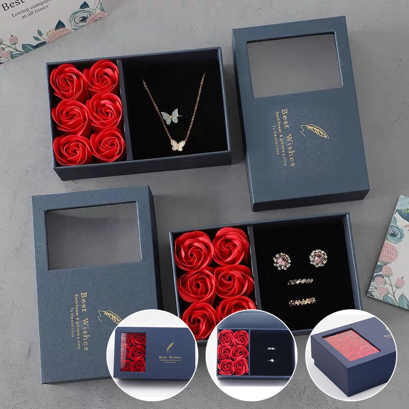 Six Roses Gift Box