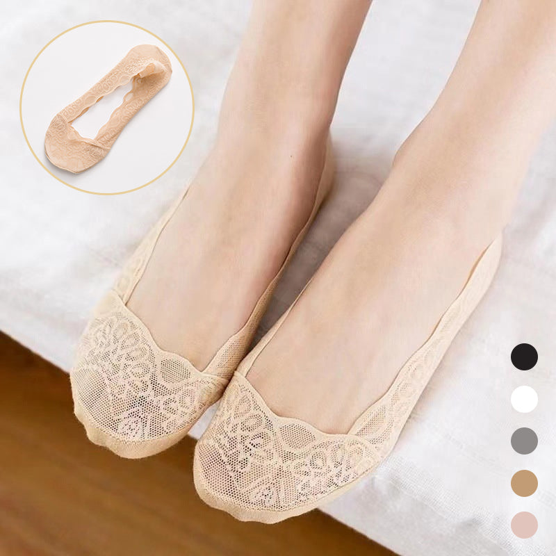 Lace No Show Liner Socks for Women