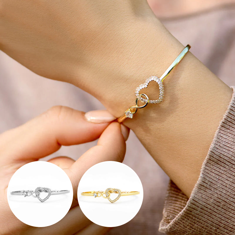 Open Heart Bracelet