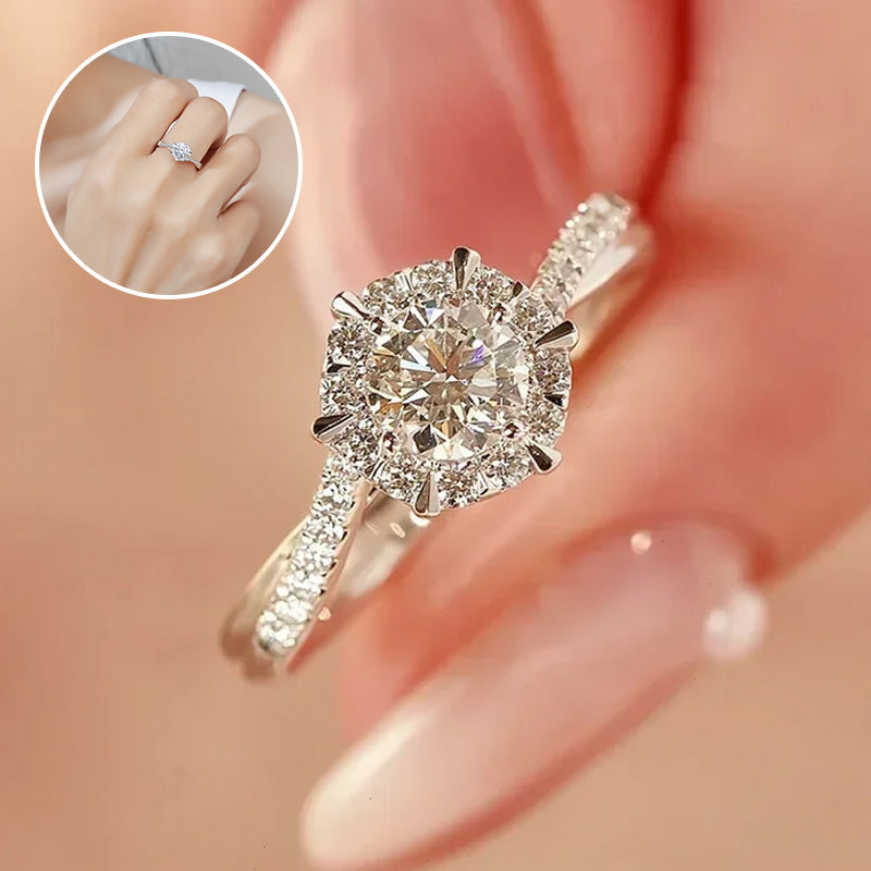 Moissanite from the Stars Ring