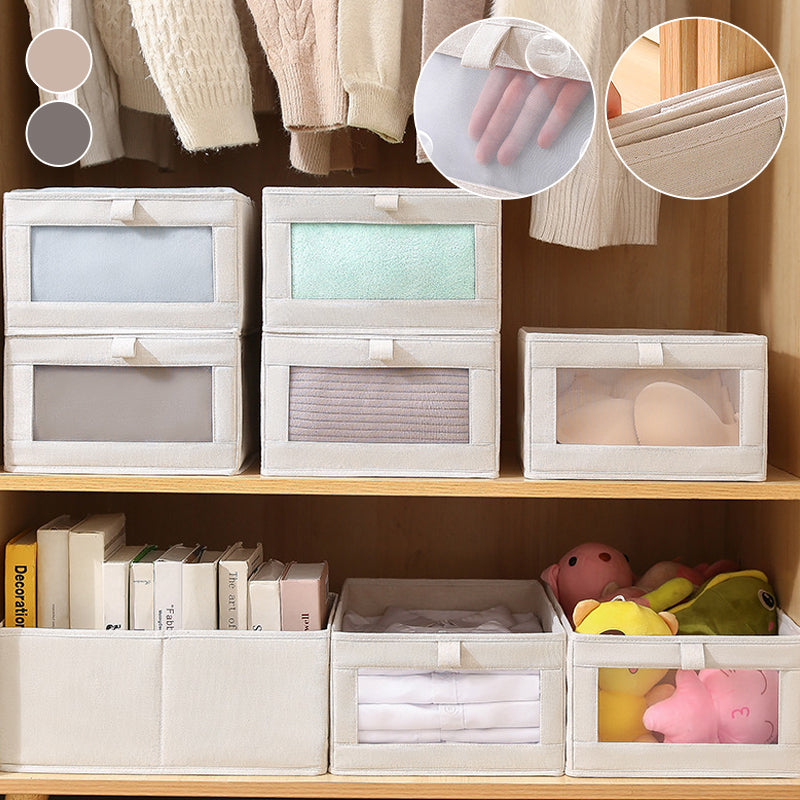 Visual Window Cotton and Linen Storage Box