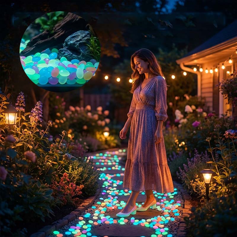 Glowing Pebbles