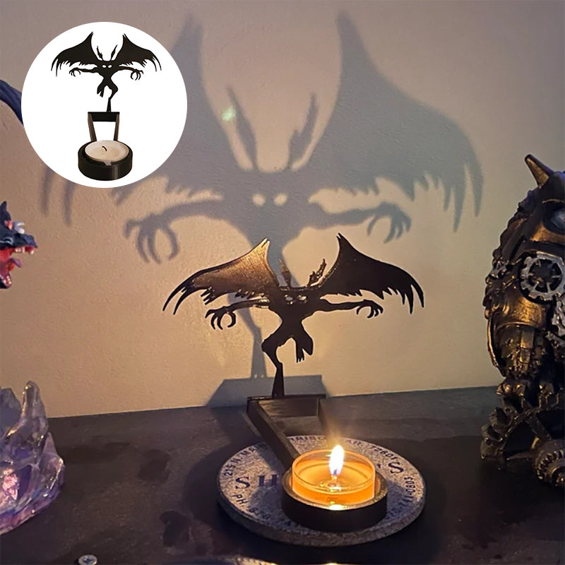 Halloween candle holder