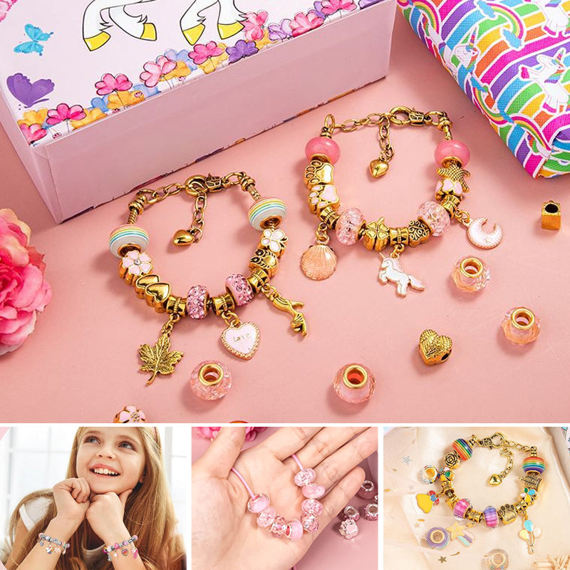 DIY Crystal Bracelet Set