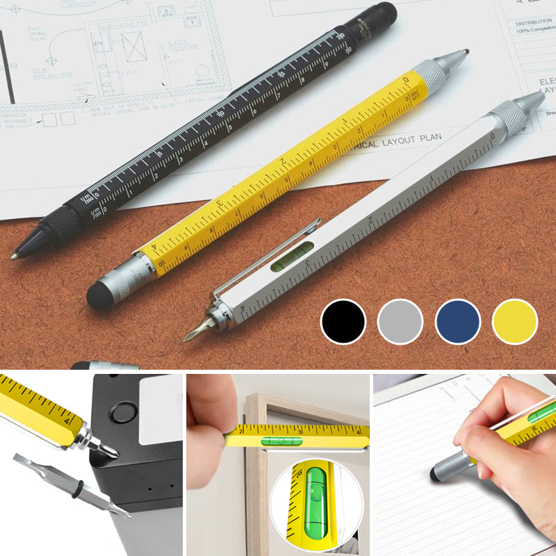 6 IN 1 Multifunction Ballpoint Pen