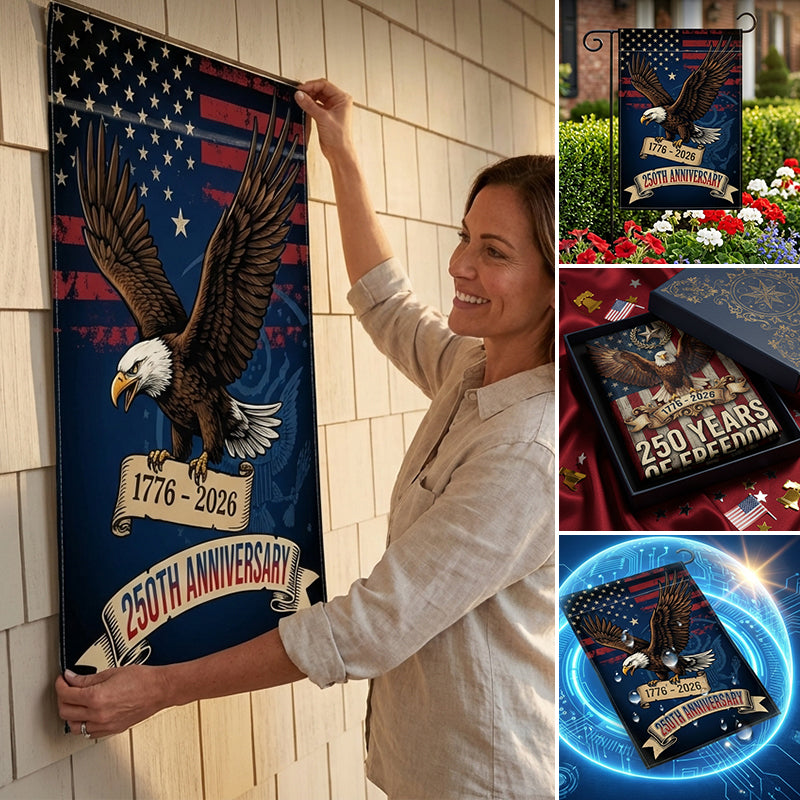 250th Anniversary Double-Sided Garden Flag