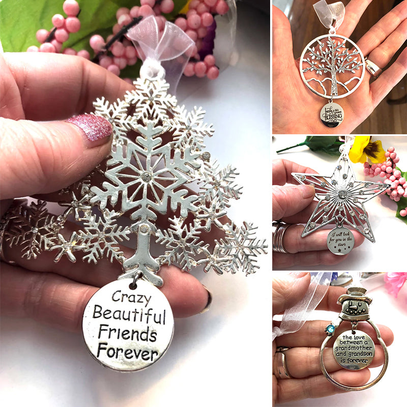 Crazy Beautiful Friends Forever - Angel Ornament Christmas Gift