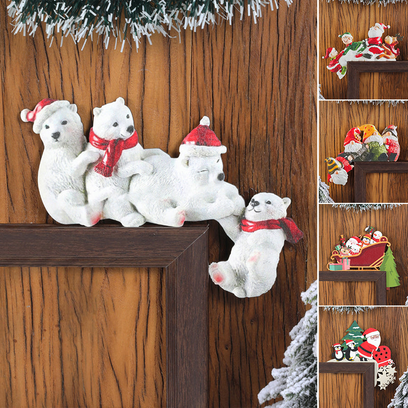 Christmas Door Corner Frame Decoration