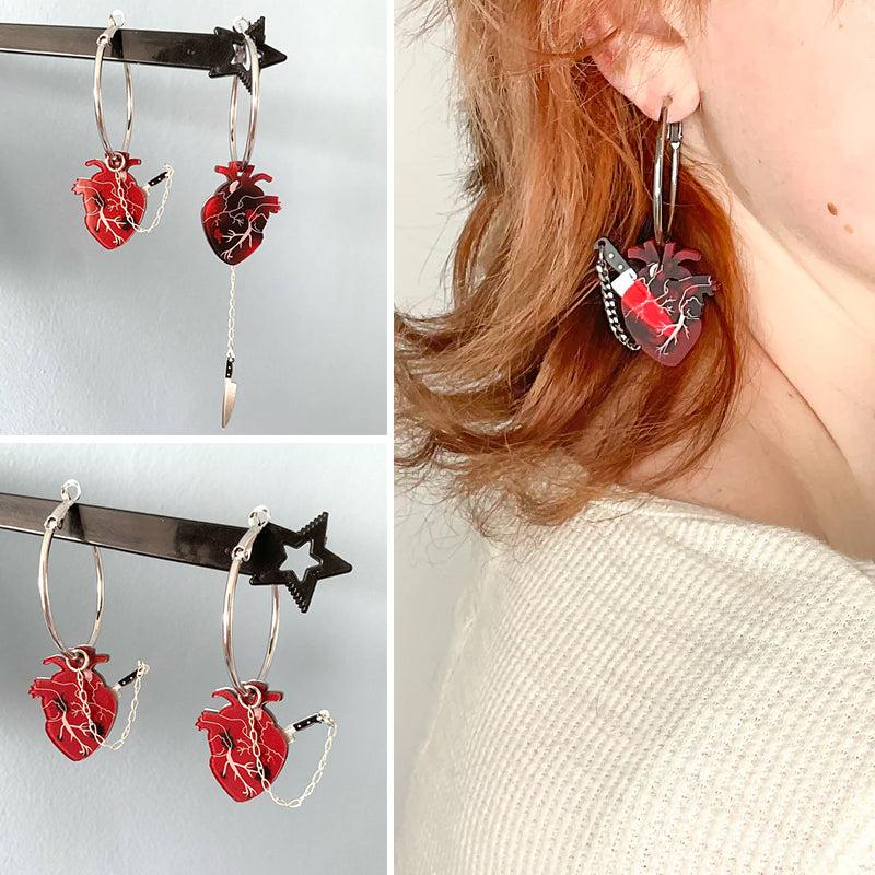 Broken Hearts- Earring Set