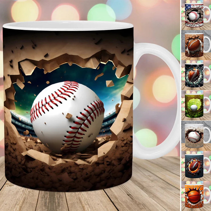 Ball Print Mug