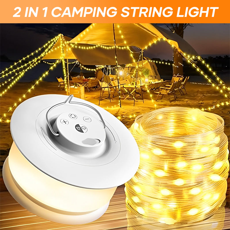 Portable Retractable Outdoor Camping Light Strip