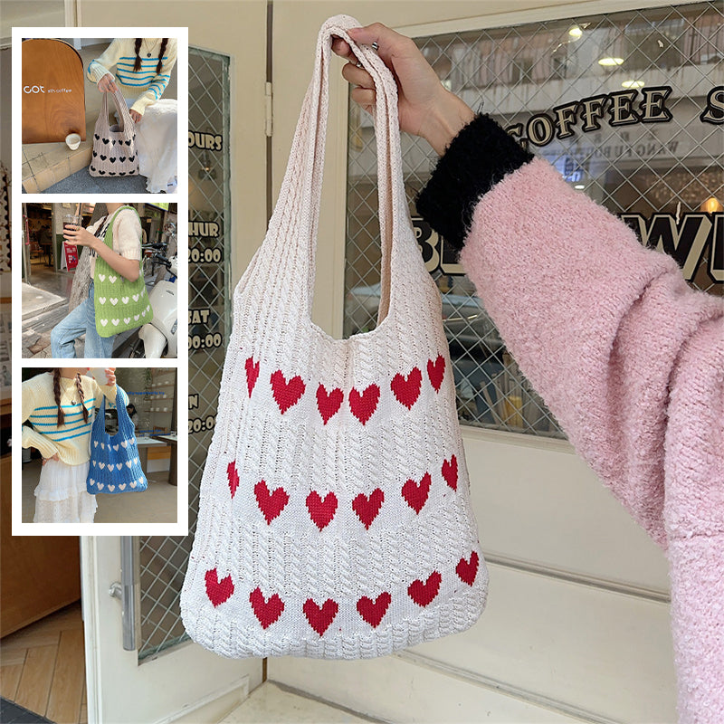 Love Knit Tote Bag