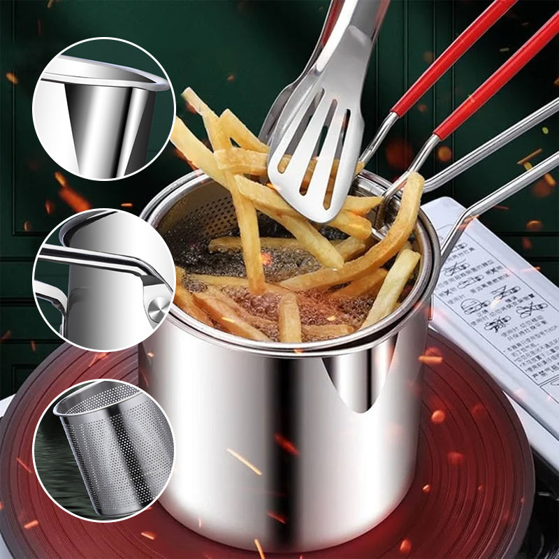 Multifunctional 304 Stainless Steel Fryer