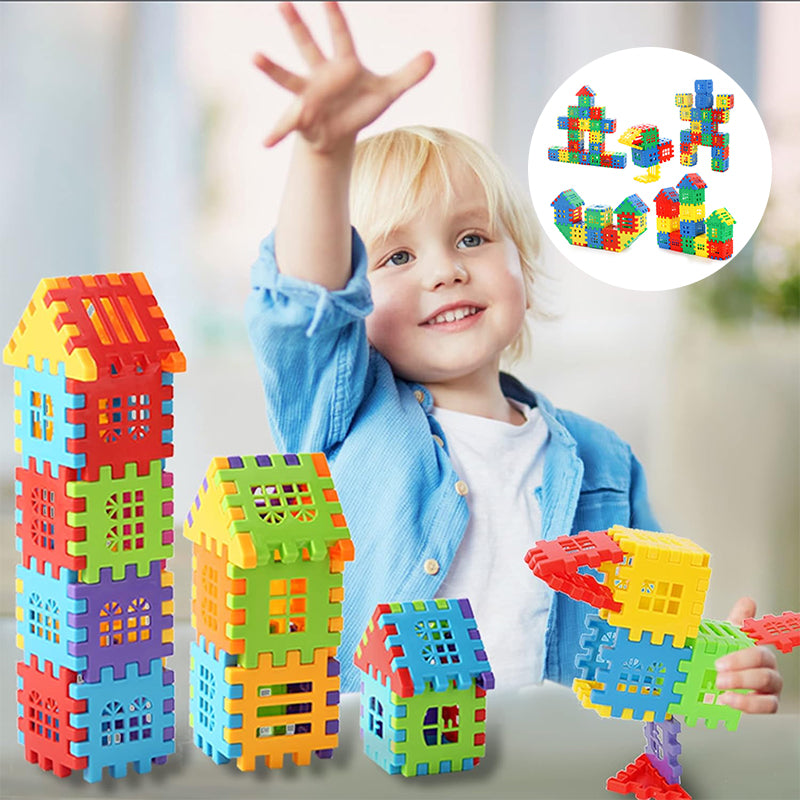 Waffle Interlocking Building Blocks