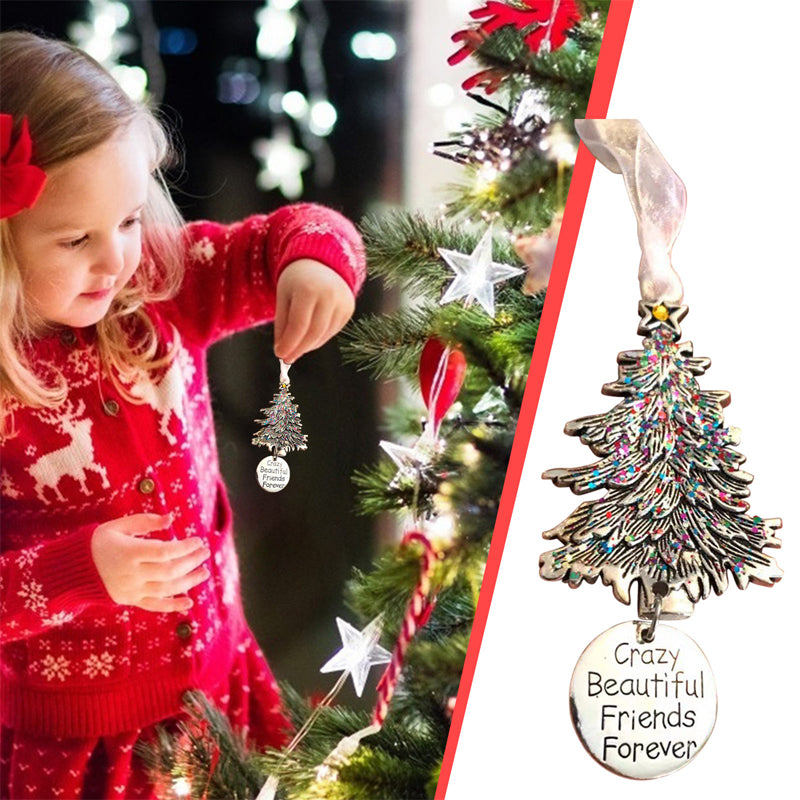 Crazy Beautiful Friends Forever - Angel Ornament Christmas Gift