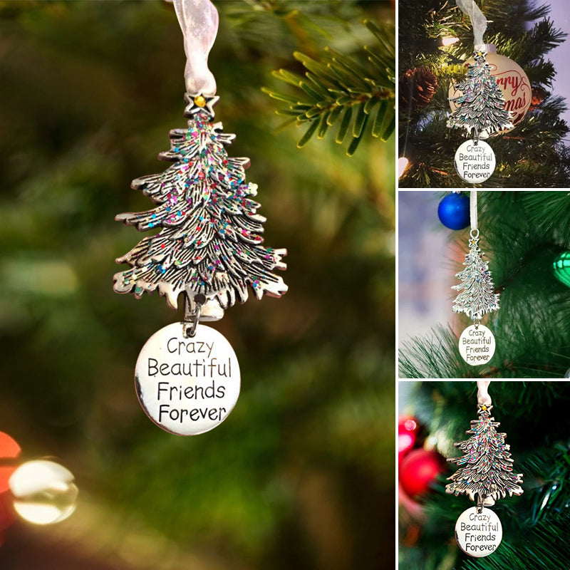 Crazy Beautiful Friends Forever - Angel Ornament Christmas Gift