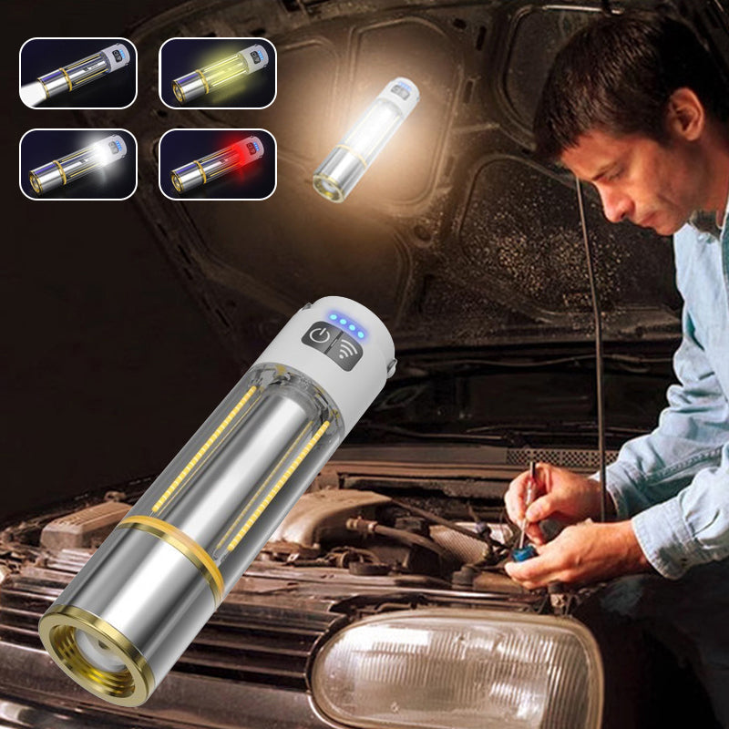 Multifunctional Super Bright Long Distance Rechargeable Flashlight