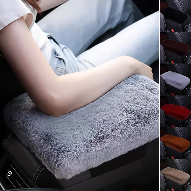 Plush Cover For Car Center Armrest