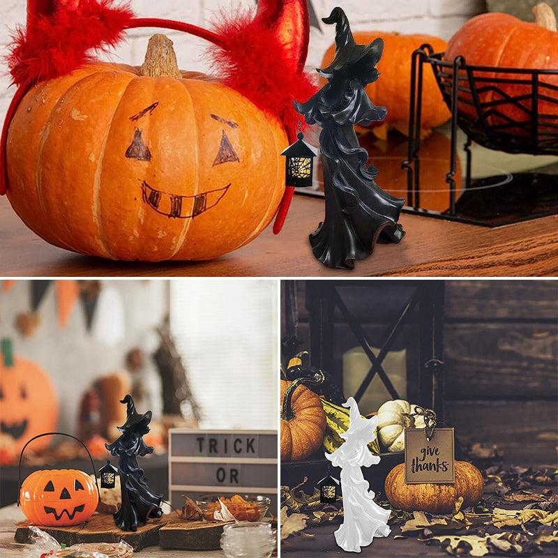 Halloween Witch Ghost Ornament