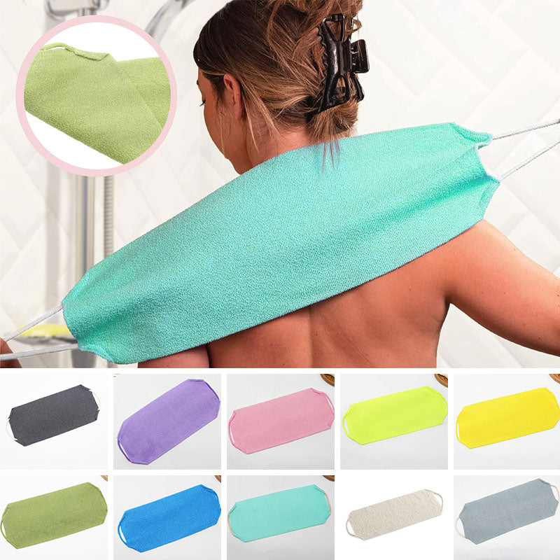 Stretchable Back Rub Bath Towel