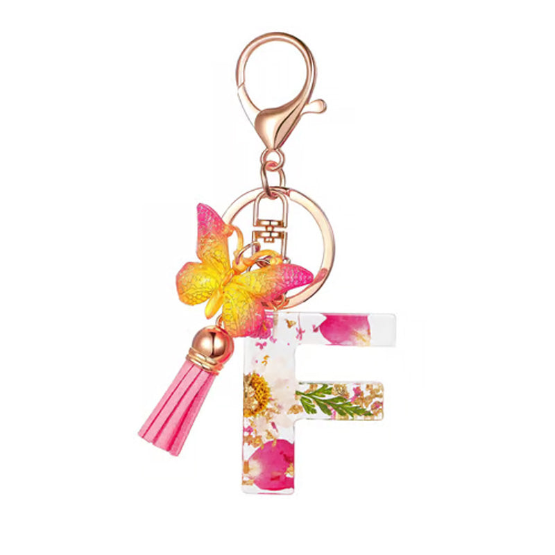 🌼Initial Letter Keychains