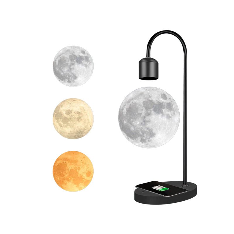 Suspended Moon Lamp