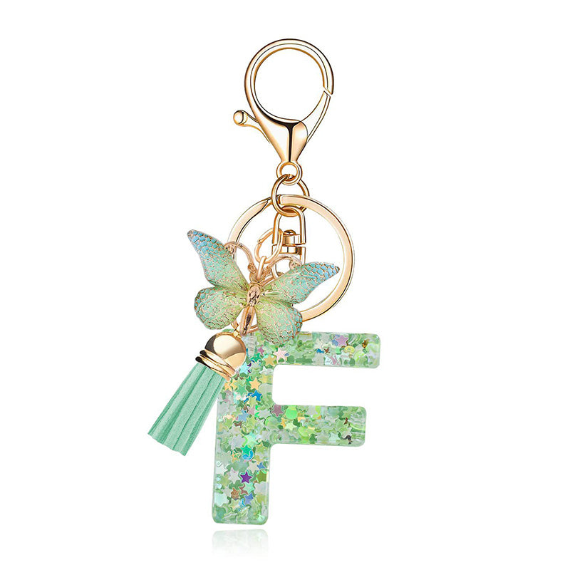 🌼Initial Letter Keychains