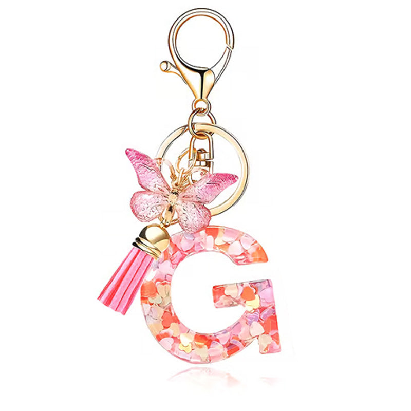 🌼Initial Letter Keychains