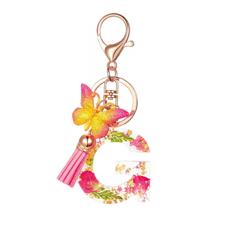 🌼Initial Letter Keychains