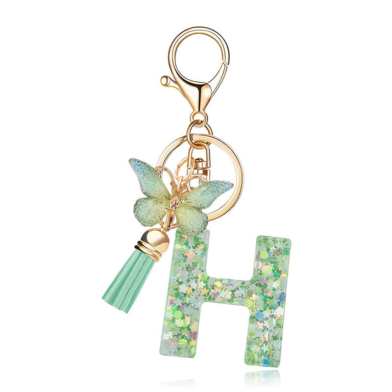 🌼Initial Letter Keychains