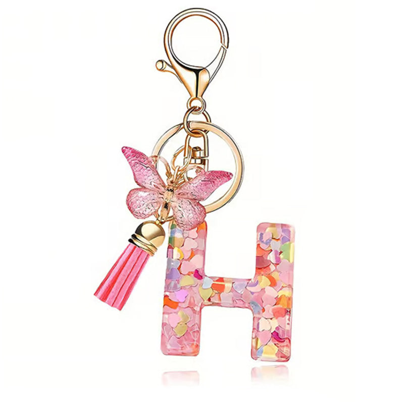 🌼Initial Letter Keychains