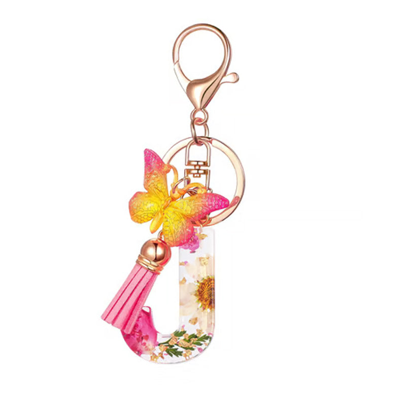 🌼Initial Letter Keychains