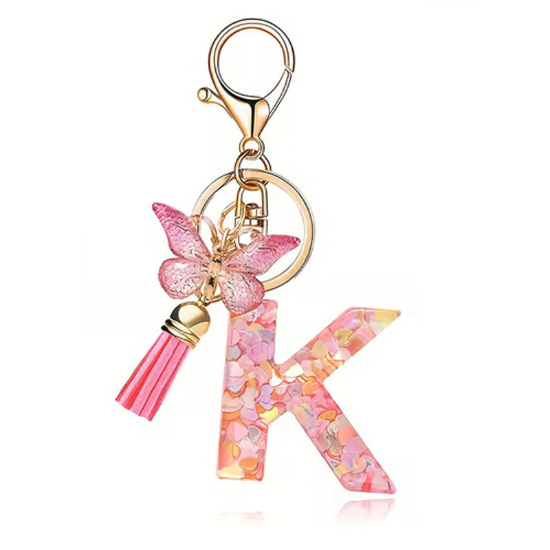 🌼Initial Letter Keychains