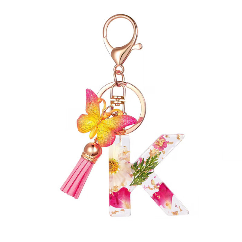 🌼Initial Letter Keychains