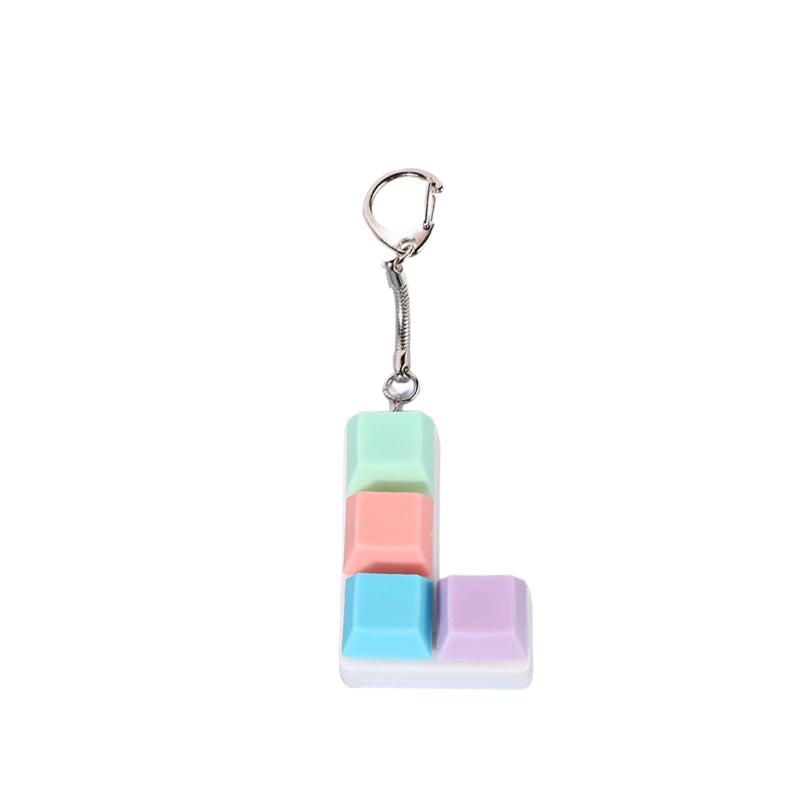 Macaroon Decompression Keyboard Pendant