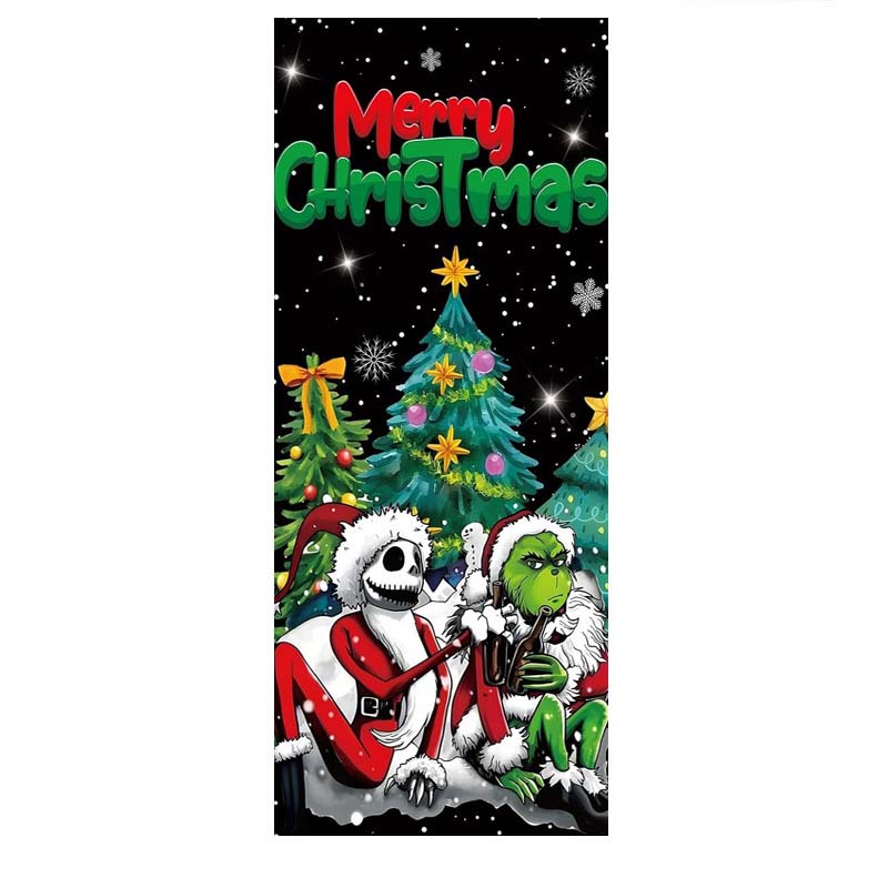 The Nightmare Before Christmas Door Curtain