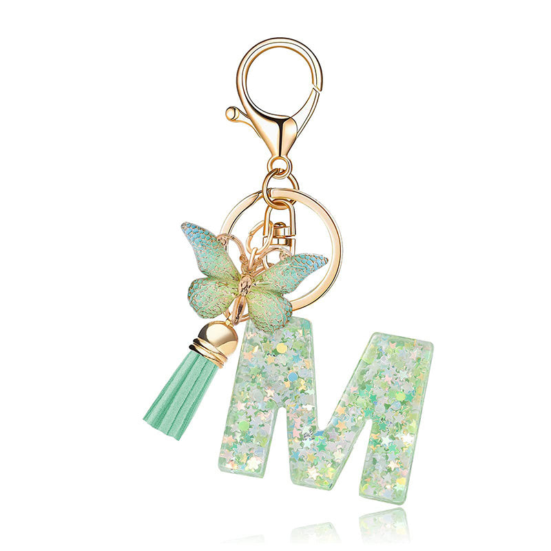 🌼Initial Letter Keychains