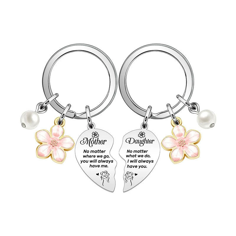 Mother's Day Engraved Keychain