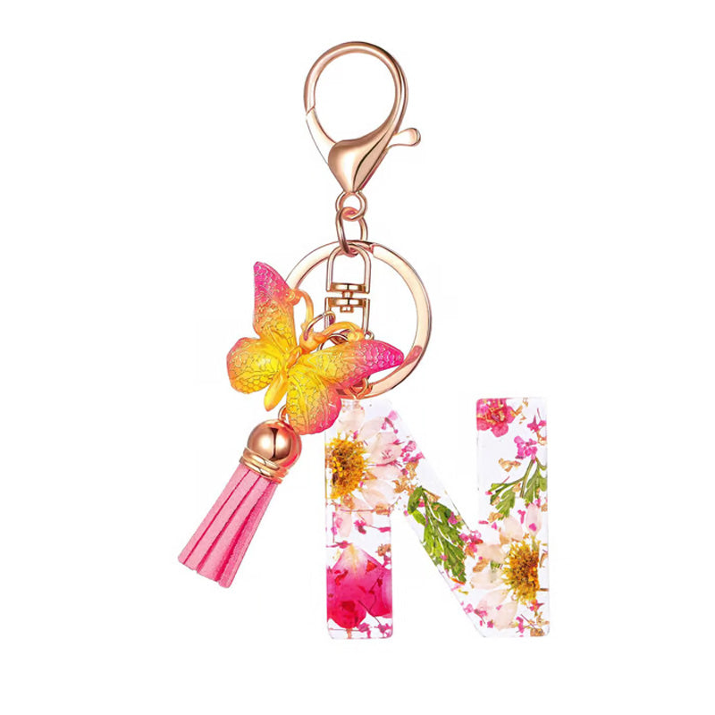 🌼Initial Letter Keychains