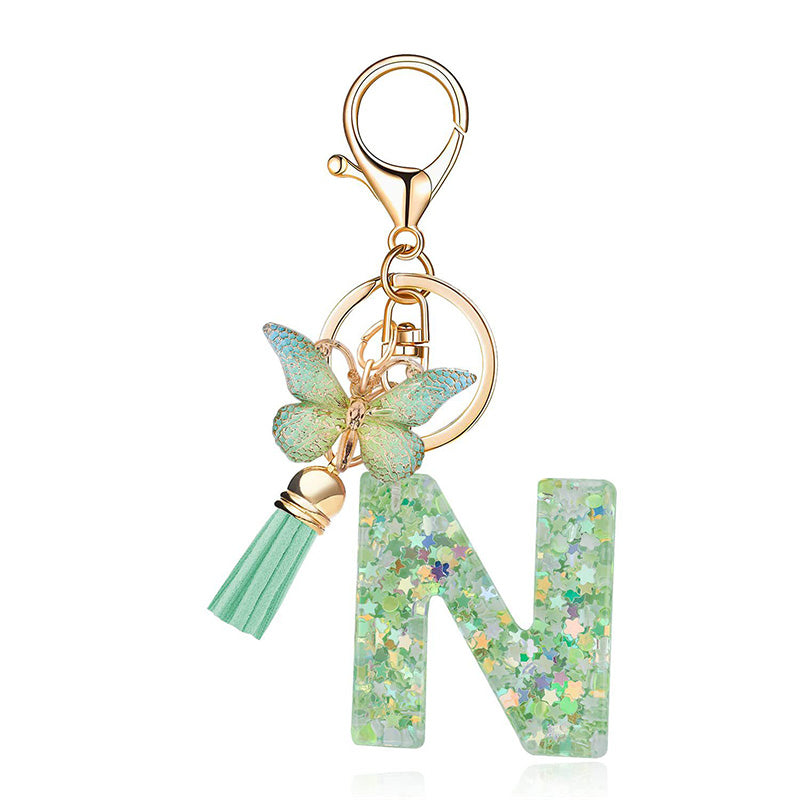 🌼Initial Letter Keychains