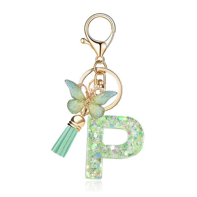 🌼Initial Letter Keychains