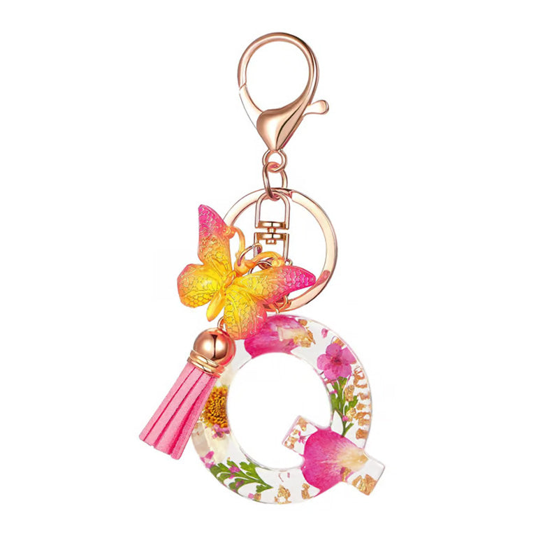 🌼Initial Letter Keychains