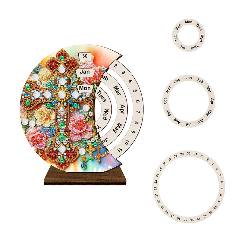 DIY Diamond Painting Perpetual Calendar
