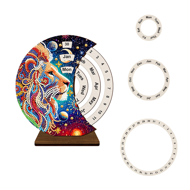 DIY Diamond Painting Perpetual Calendar