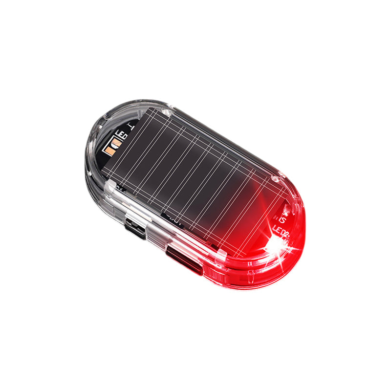 Solar Car Anti-Theft LED Warning Light