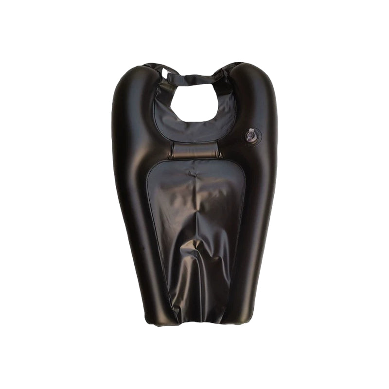 Inflatable shampoo basin