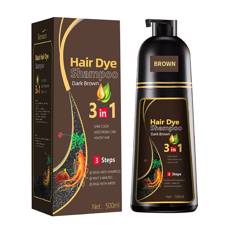 Herbal 3-in-1 Hair Dye Shampoo