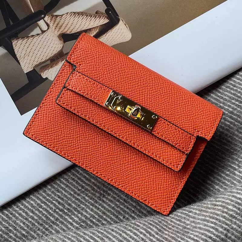 Kylie Designs Leather Small Card Case