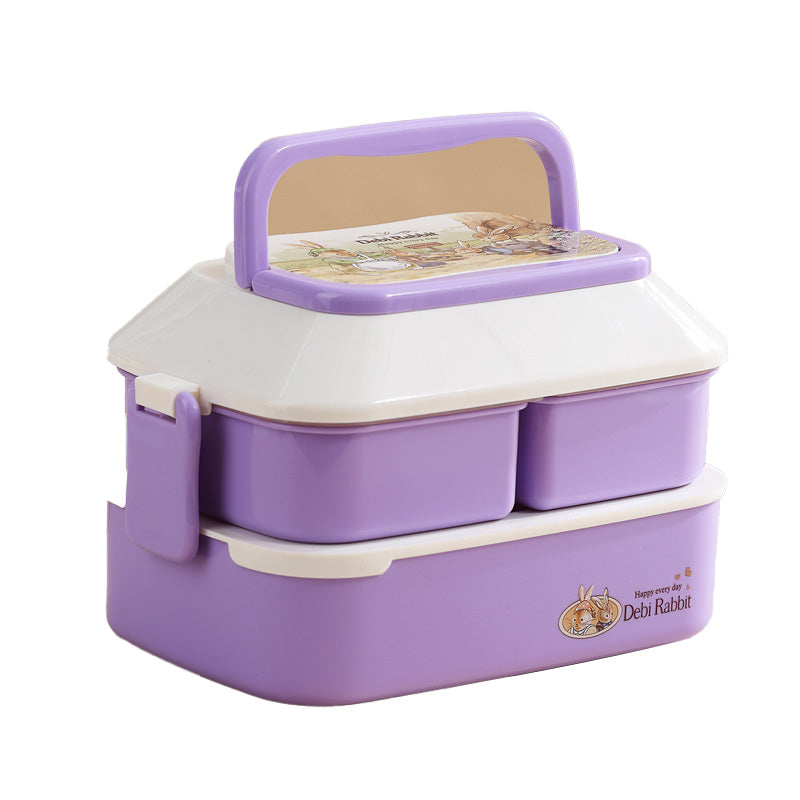 Cute Bunny Kids Lunch Box