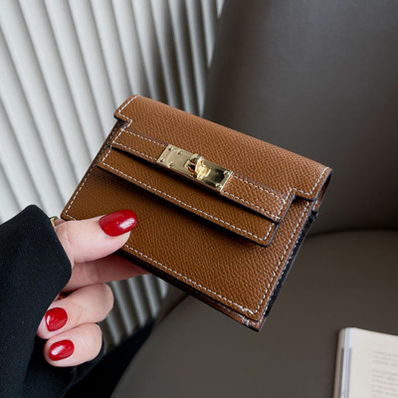 Kylie Designs Leather Small Card Case